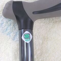 ヒューゴステッキ アルミ製 杖 全長680～960㎜ 12段階調節 hugo 竹虎 アルミ製 西岡店の画像