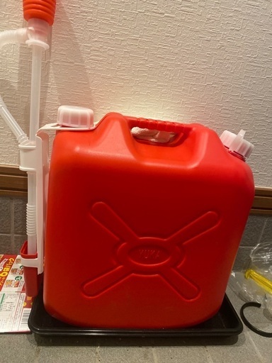 あと2日　ダイニチ　石油ファンヒーター　9Lタンク　ベビーガード　ポリタンク付き