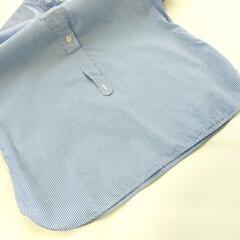 【美品 / MARGARET HOWELL】バンドカラーコットンシャツの画像