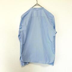【美品 / MARGARET HOWELL】バンドカラーコットンシャツの画像