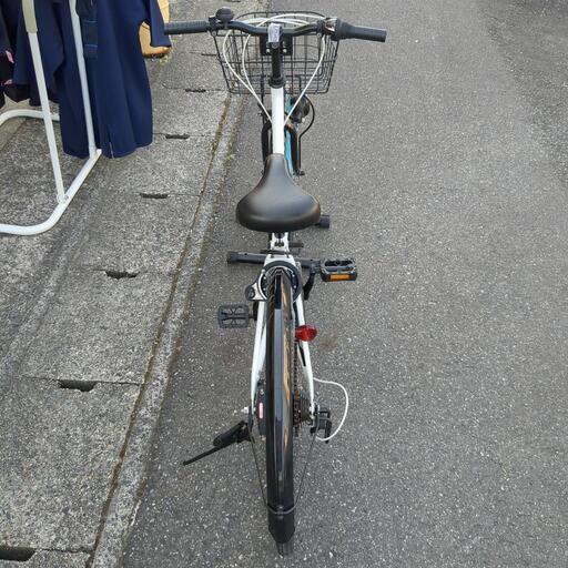 自転車 24インチ RISING STAR シティサイクル バスケット付き 6