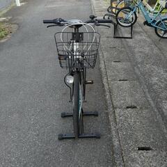 ジュニア用自転車 24インチ RISING STAR シティサイクル バスケット付き 6段変速 【こちらは店舗です。浜村鹿野温泉ICから3分 買取本舗 宮本リサイクル 営業時間9～19時 定休日水曜のみ←連絡できませんm(_ _)m】の画像