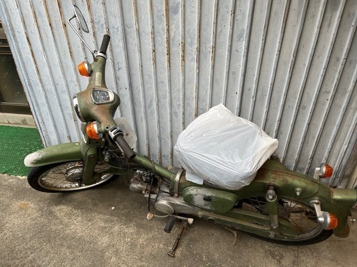 カブ　バイク　原付　ジャンク扱い