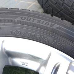 【冬用】YOKOHAMA　ice GUARD iG50 PLUS　４本　165/65R14　タンク・ルーミーなどにの画像