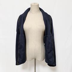 Dickies ディッキーズ ワークジャケット S ネイビー カスタムプリント メンズの画像