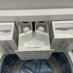 【2023年製】洗剤自動投入 10kg洗濯機 YWM-TV100K RORO YAMADA SELECT 大容量 ホワイトの画像