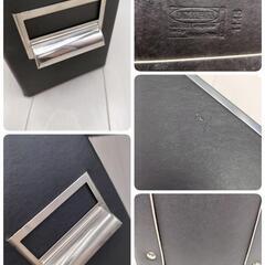 ファイルBOX4点　IKEA　文具　展示品【E-2502IN2】の画像