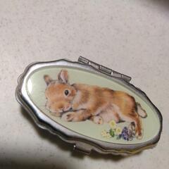 未使用　フェリシモ　うさぎ部　ネザー　小さな小物入れの画像