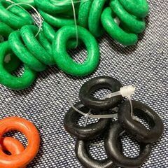 ネックレス セット アルファベット イニシャル　ハンドメイド　フルセット1200円の画像