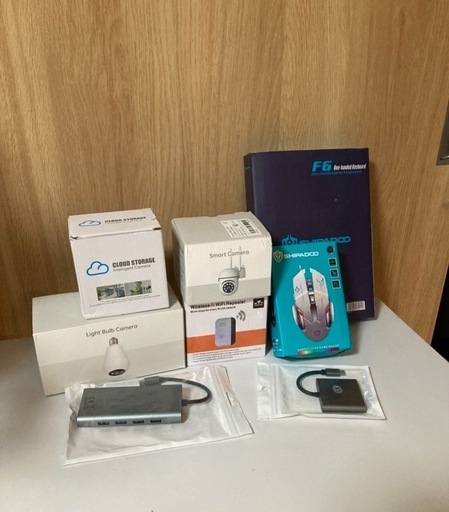 大特価フルセット】ゲーミングボード　マウス　防犯カメラ　色々