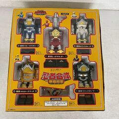 【忍者合体】 DX 無敵将軍 剣なし セット フィギュア おもちゃ BANDAI バンダイ 忍者戦隊 カクレンジャー 箱付 レトロ A0052の画像