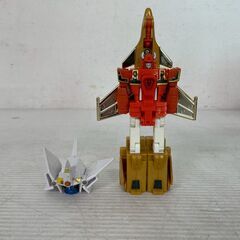【忍者合体】 DX 無敵将軍 剣なし セット フィギュア おもちゃ BANDAI バンダイ 忍者戦隊 カクレンジャー 箱付 レトロ A0052の画像
