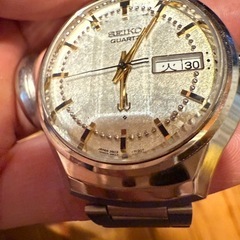 SEIKO 腕時計 38クォーツ　アンティーク　変わり文字盤　短期出品　最終の画像