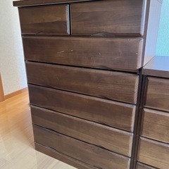 タンス　チェスト　縦長の画像