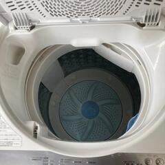 TOSHIBA全自動洗濯機の画像