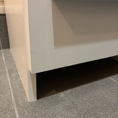 引き出し付き収納の画像