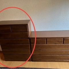 タンス　チェスト　縦長の画像