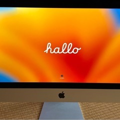 【受渡し予定者決定済】　Apple iMac 21.5インチ A1418 4K Retinaの画像