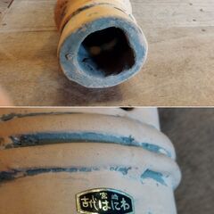 宮崎 古代はにわ 水を汲む女 埴輪 ハニワ 置物 オブジェ　/TJ-2487 2F北の画像