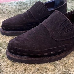 クリームソーダ　ロカビリー ピンクドラゴン 90s スリッポンの画像