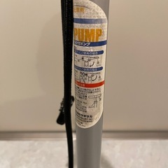 空気入れ(自転車減圧タンク付きポンプ)の画像