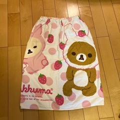 子ども服　ラップタオル❗️プール用品　女の子の画像