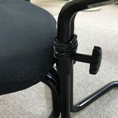 バランスチェア ホーグ社 HAG 5064 黒 ブラック 中古 イス 姿勢矯正 背もたれ付 健康椅子の画像