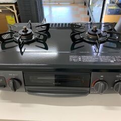 【リユースのサカイイオンタウン野々市店】ガステーブル(LPガス用) リンナイ KG35NBKL 2023年製 ※クリーニング済み/当店3ヶ月保証の画像