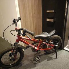 子ども用自転車、4-5歳向けのサイズの画像