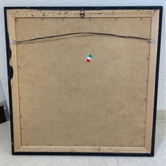 お花の絵　額縁付きの画像