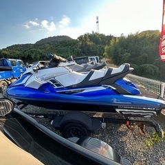ジェットスキー　ヤマハ FX クルーザー SVHO ブルーの画像