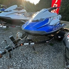 ジェットスキー　ヤマハ FX クルーザー SVHO ブルーの画像