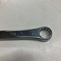2506-788 17mm,19mm ロングメガネレンチ 中古の画像