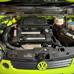 フォルクスワーゲン　LUPO 珍しい純正カラー！の画像