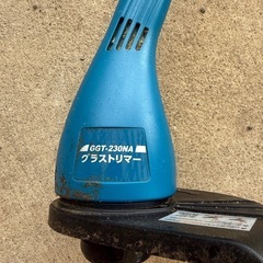 電気式草刈り機 仮払い機 ㈱高儀 グラストリマー GGT-230NA AC100の画像