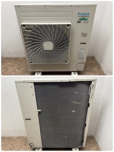 ダイキン　DAIKIN　業務用　エアコン　4馬力　天吊　自在形ワンダ風量　２０２１年製　室内機/FUP112DJ　室外機/RZRP112BD