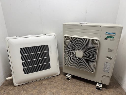 ダイキン　DAIKIN　業務用　エアコン　4馬力　天吊　自在形ワンダ風量　２０２１年製　室内機/FUP112DJ　室外機/RZRP112BD