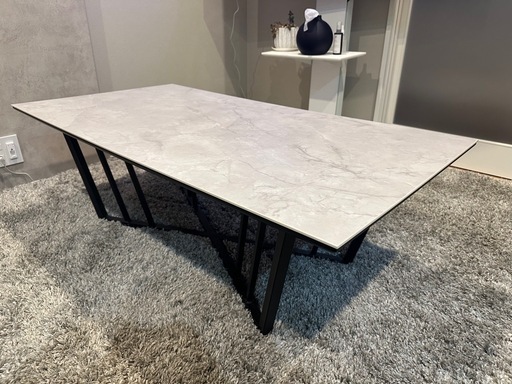 石調　セラミック　センターテーブル