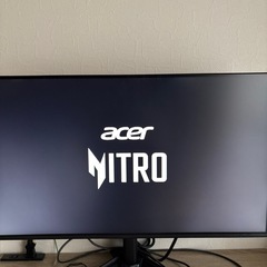 ほぼ新品☆ 
acer 27インチ　ゲーミングモニターの画像