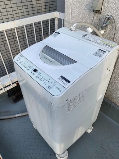 シャープ(SHARP) タテ型洗濯機洗濯＆乾燥機能① (りんごりんご
