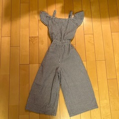 子ども夏服❗️女の子　ALGY サロペット　140cm　の画像