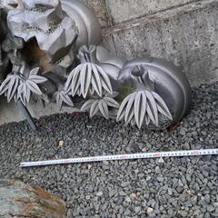 虎の鬼瓦の画像