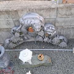 虎の鬼瓦の画像