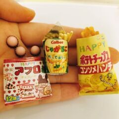 体験 粘土で 可愛い ミニチュアフード 教室の画像