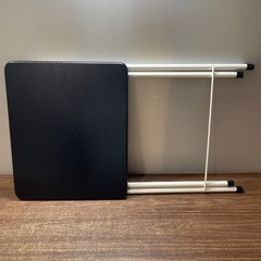 折り畳み テーブル 木目 コンパクトサイズ
の画像