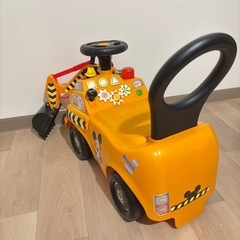 子供の乗り物 ショベルカー ミッキーの画像