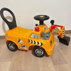 子供の乗り物 ショベルカー ミッキーの画像