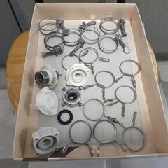 ★中古品★洗濯機排水ホース用金具★蛇口接続部品★の画像