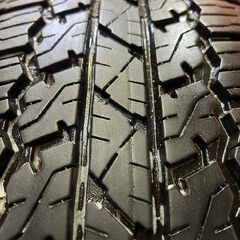 BS BRIDGESTONE DUELER A/T 265/65R17 17インチ 夏タイヤ 4本 21年製 バリ溝 ランクルプラド ハイラックスサーフ等　(VTH175)の画像