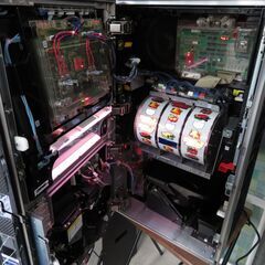パチスロ実機 乙女マスターズ 空を翔る白き軌跡 コイン不用機 ドアキー・設定キー付 スロット クレカ決済可能│江別市のリサイクルショップドロップの画像